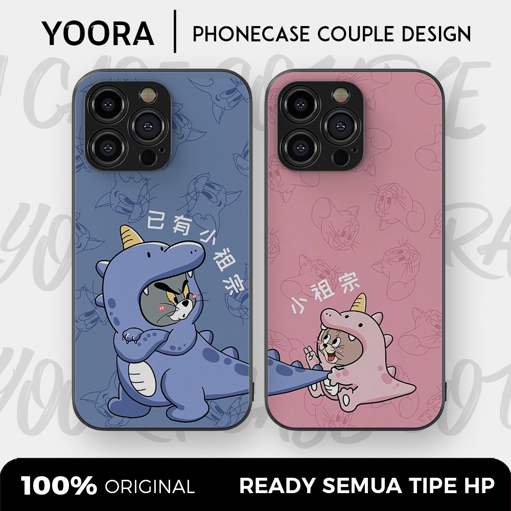 [TJ43] Custom Case Couple Tom and Jerry Premium Bisa Untuk Semua Tipe Hp