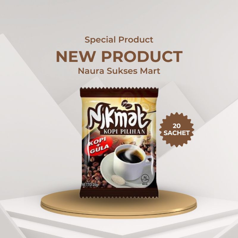 

Kopi Nikmat Duo (Kopi + Gula) - Naura Sukses Mart