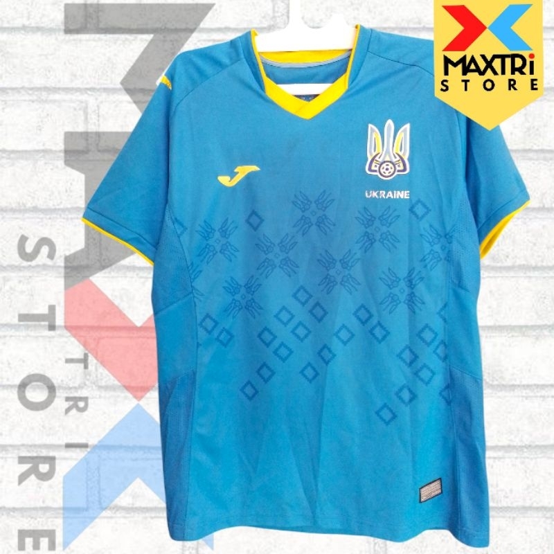 JERSEY BOLA UKRAINA JERSEY SECOND JERSEY BEKAS JERSEY PRELOVED