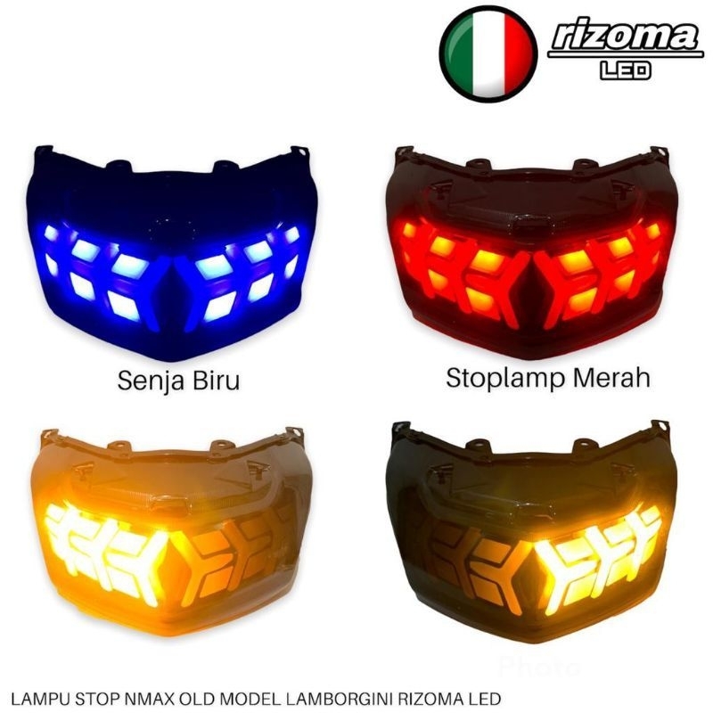 Lampu stop Stoplamp Belakang Nmax Old model Lexus rizoma LED original Lampu stop Plus senja Mika smo