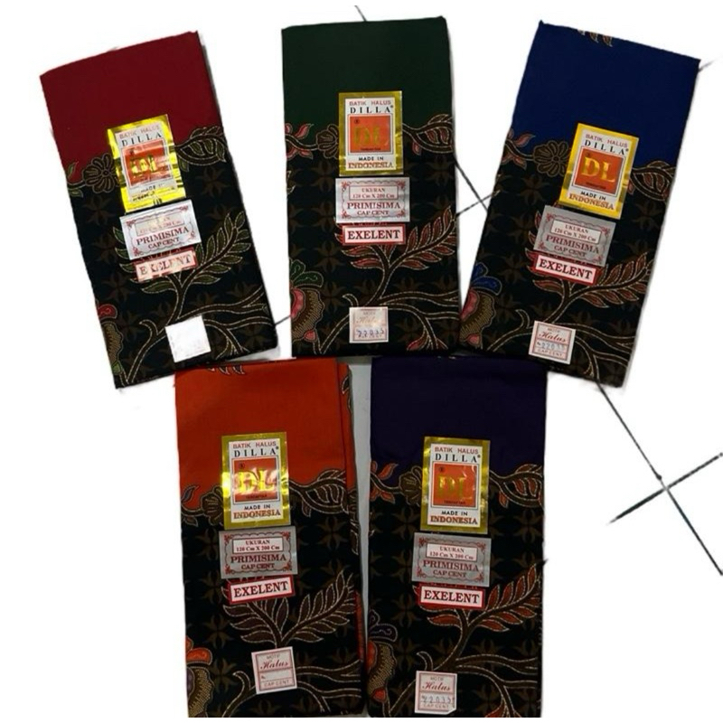 [Motif Terbaru] Sarung Batik Primisima Cap Cent Exelent Batik Halus Dilla Kain Lembut Wanita Dewasa 