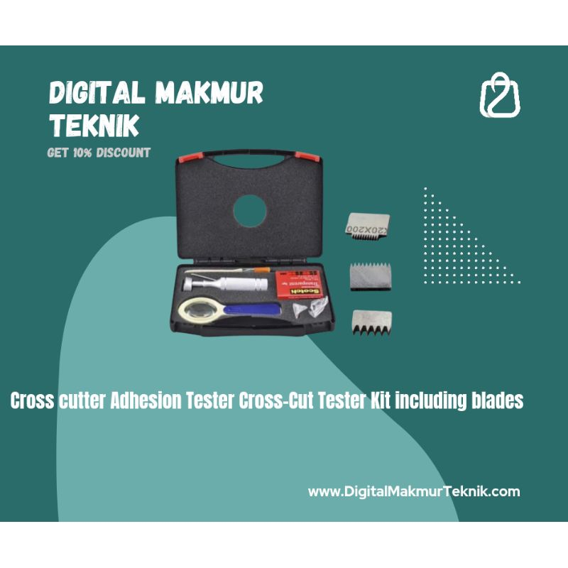 

Cross cutter Adhesion Tester Cross-Cut Tester Kit including blades