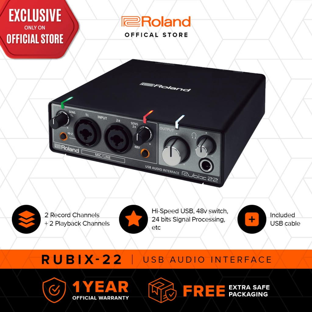 Roland Rubix 22 USB Audio Interface