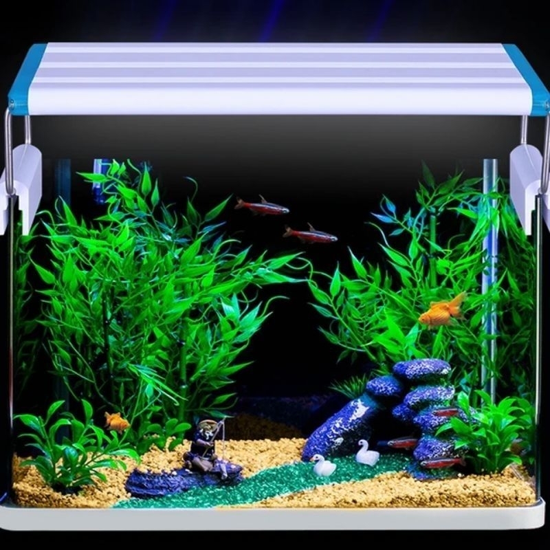 Kandila R600Z R-600Z RGB Lampu Aquascape - LED Aquarium WRGB
