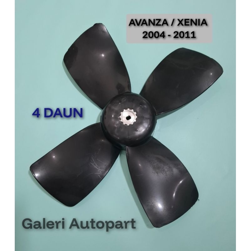 Kipas Radiator Mobil Avanza Xenia 2004 sampai 2011 4 DAUN