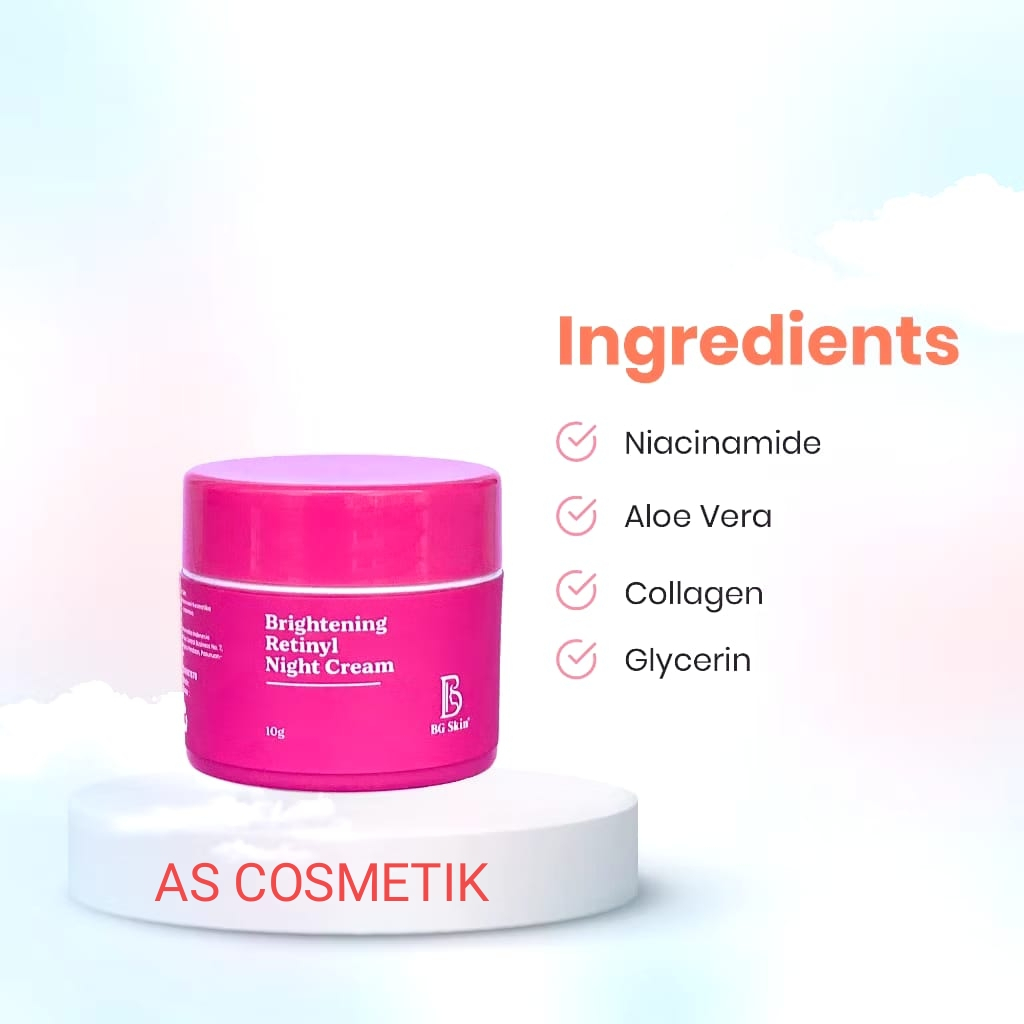 [BG Skin] Night Cream Series/Night cream Luxury/Night Cream Acne/Night Cream Platinum/Night Cream