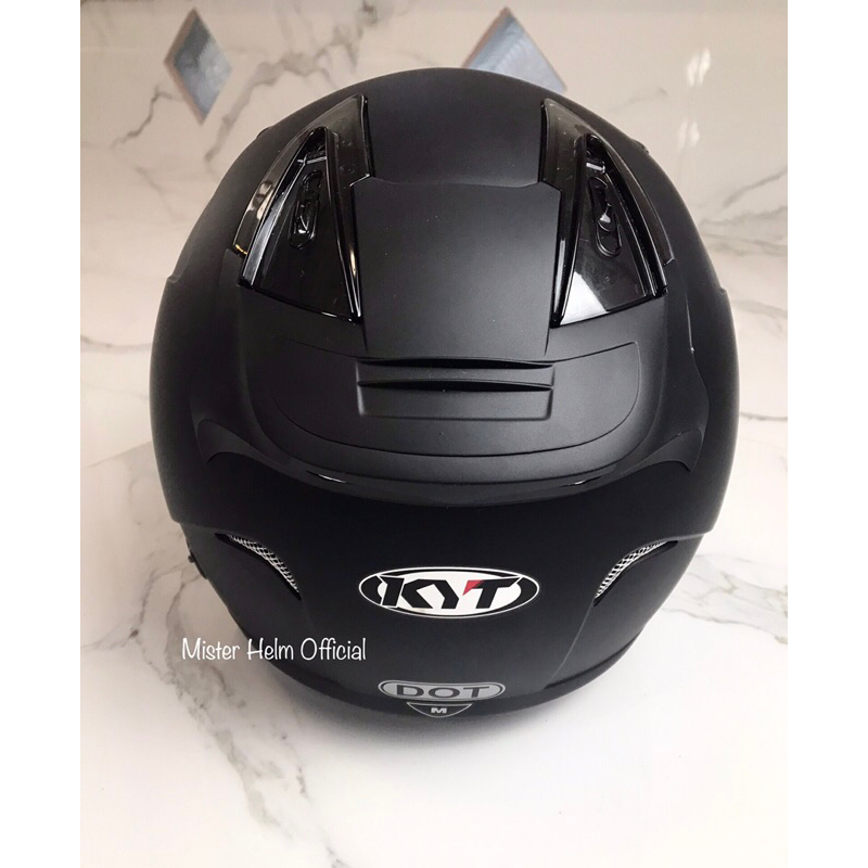 HELM KYT GALAXY FLAT R BLACK DOFF