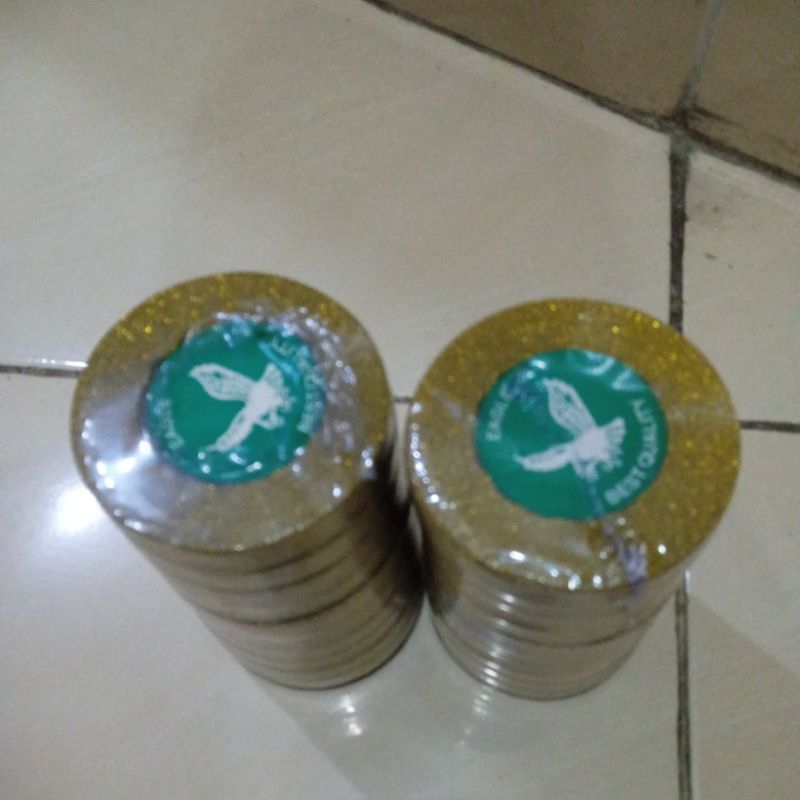 

Pita GLITTER emas 1/2inch