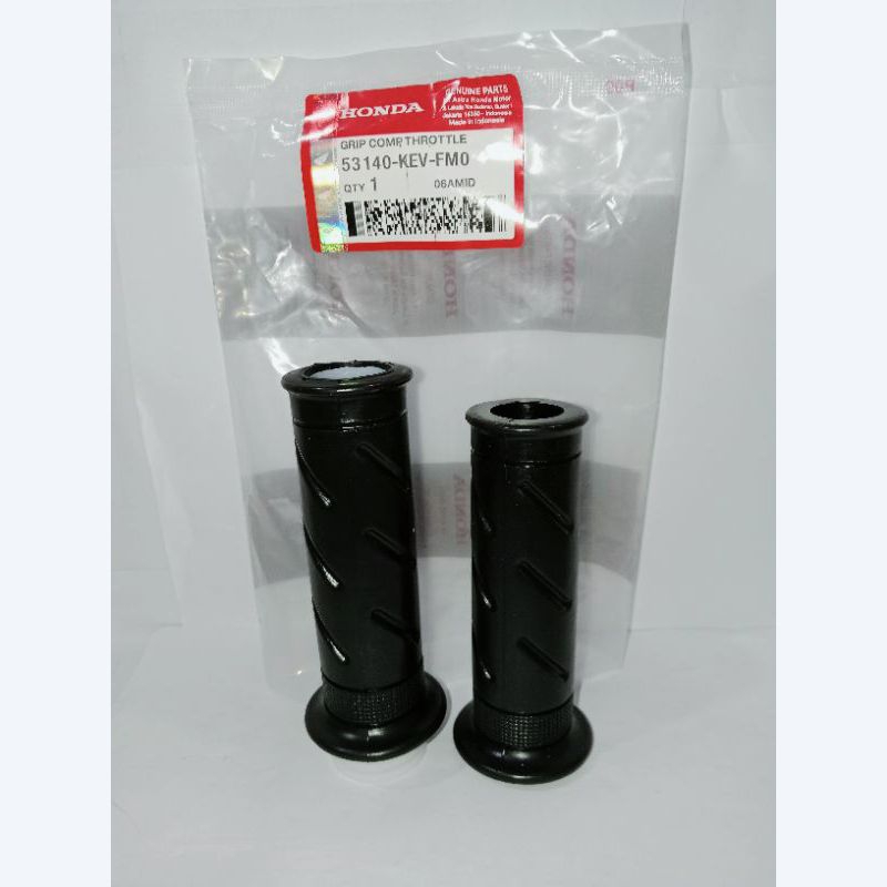 HANDGRIP SET KIRI KANAN SELONGSONG GAS HONDA SUPRA X KEV