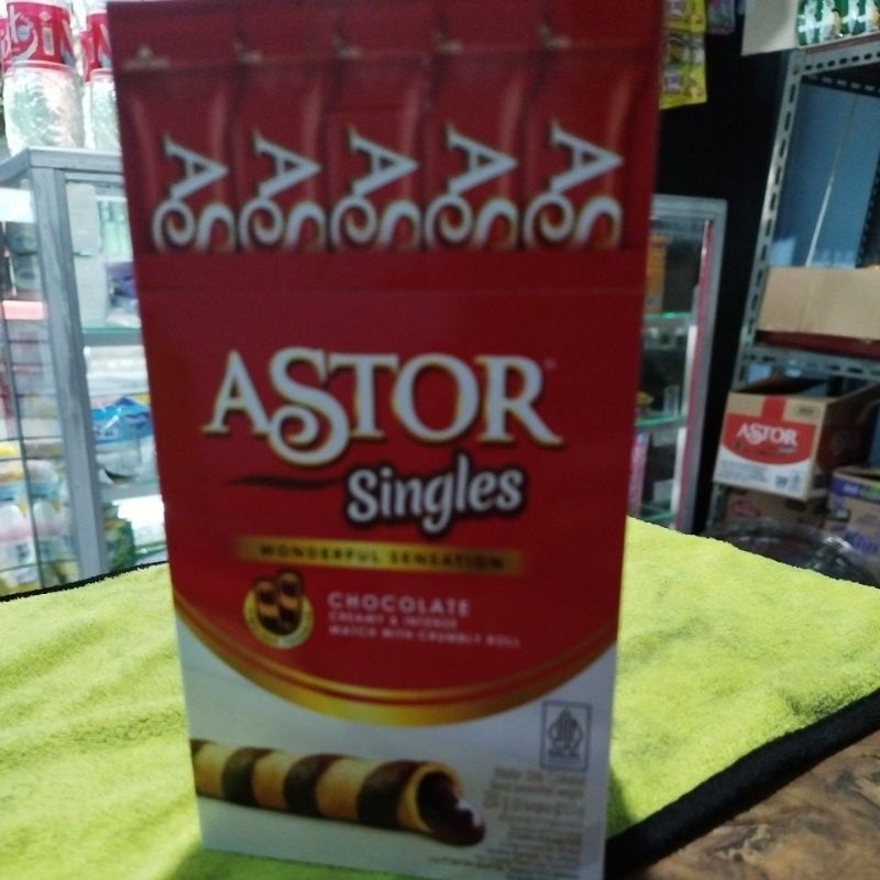 

ASTOR Singles Cokelat Kotak (Isi 20pcs)