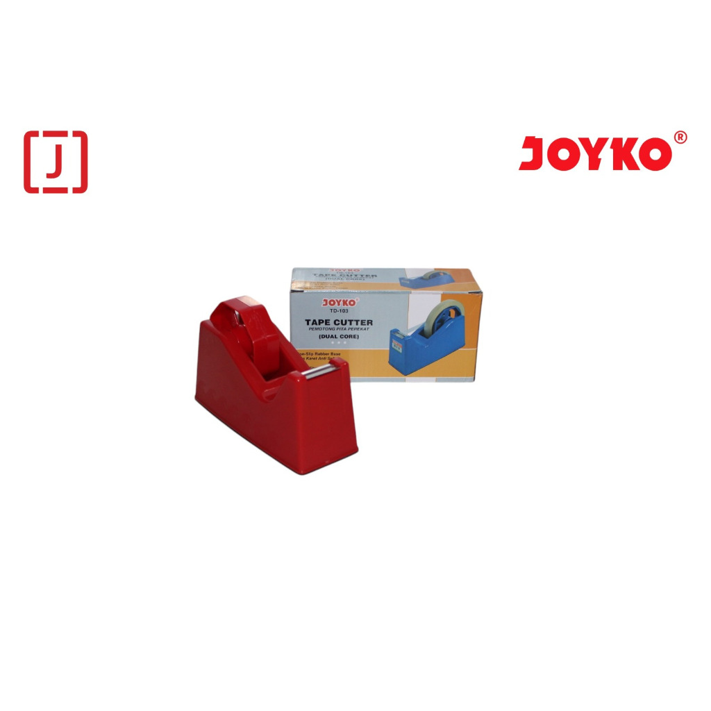 

Tape Dispenser Isolasi Joyko TD-103 untuk selotip lingkaran 2 inch besar