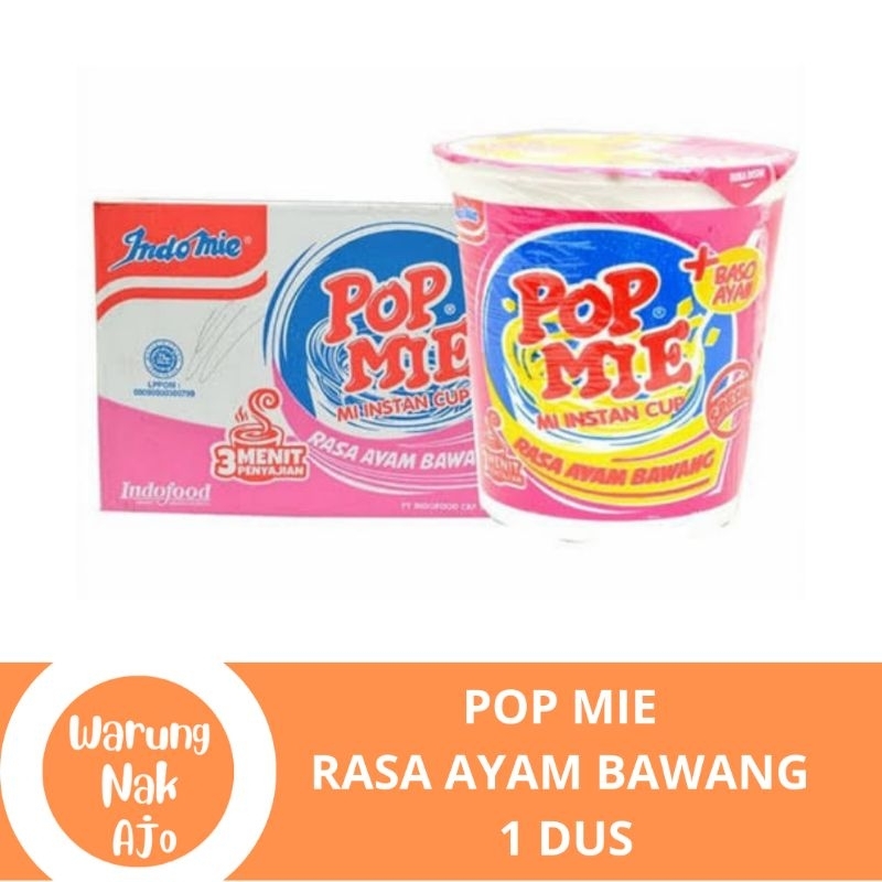 

POP MIE RASA AYAM BAWANG 1 DUS