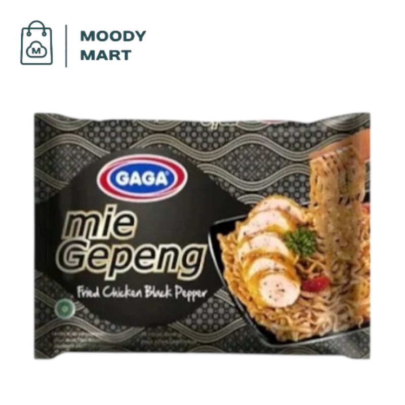 

Mie GAGA Gepeng Fried Chicken Black Pepper 1pcs
