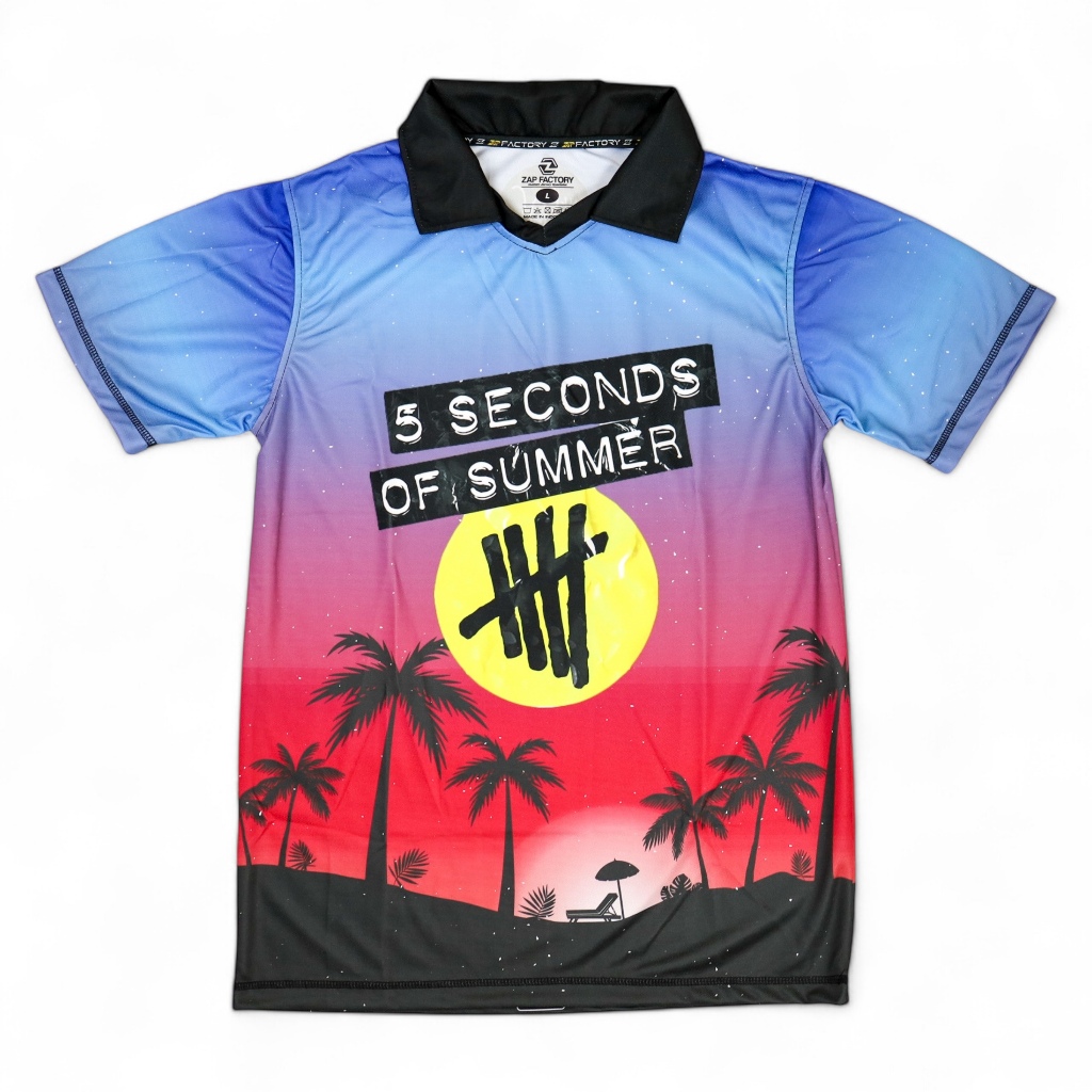 JERSEY BAND / JERSEY 5 SECOND OF SUMMER / VINTAGE / RETRO