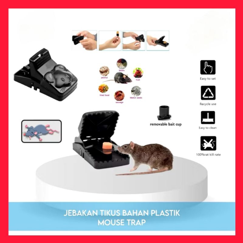 alat perangkap jebakan tikus super ampuh jebakan tikus besi perangkap tikus baja pembasmi pembunuh t