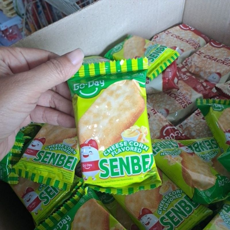 

Senbei Rice Cracker Snack rasa Keju