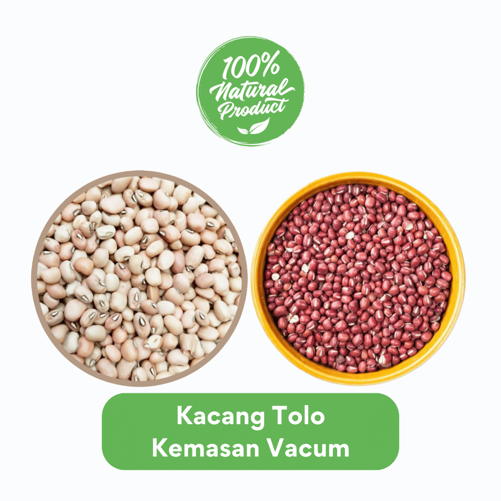 

Kacang Tolo Super Kemasan Vakum 500g I Kacang Tunggak Dadap Landes Otok