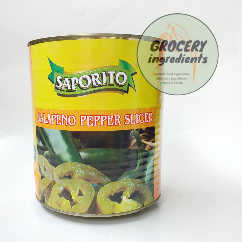 

Saporito jalapeno nacho slice 2,9kg/ jalapeno slice