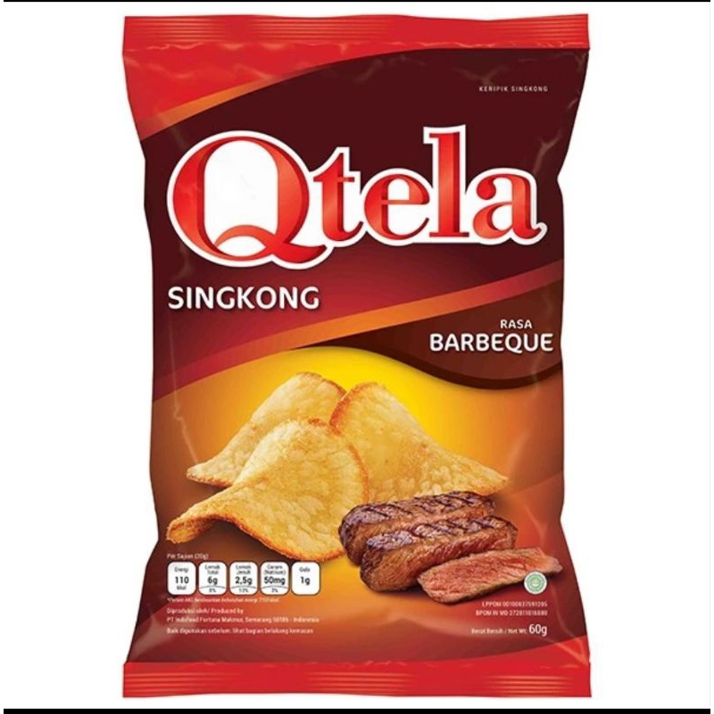 

Qtela Keripik Singkong Rasa Barbeque 60 g