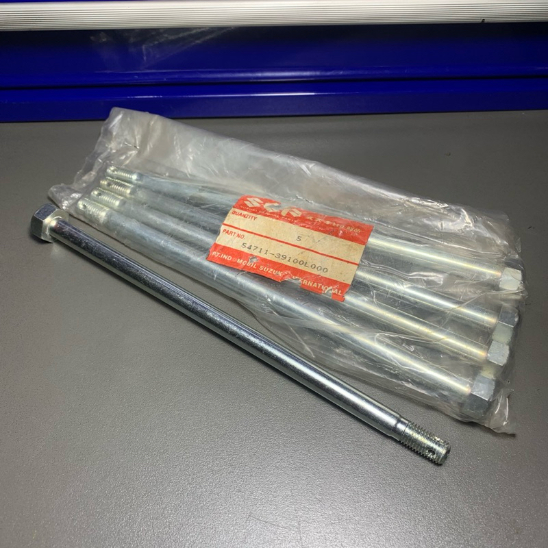 As roda depan Suzuki GP100 GP 100 TRS  FRONT WHEEL SHAFT SAP DEPAN TAYAR BATANG SHAFT OEM ORI  ORIGI