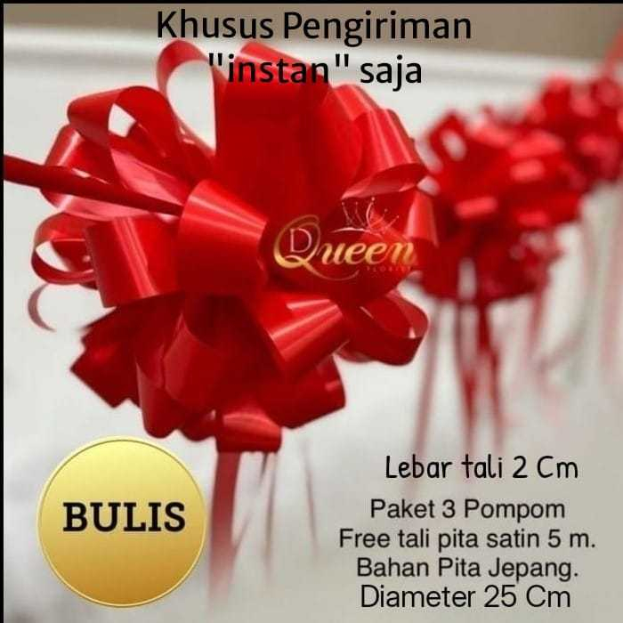 

Pita peresmian gunting pita opening pita jepang set gunting pita grand opening set lengkap gunting peresmian pom pom bahan pita jepang siap pakai