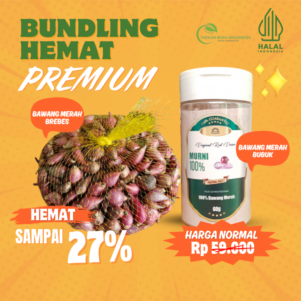 

BAWANG MERAH BREBES BUNDLING BAWANG MERAH BUBUK