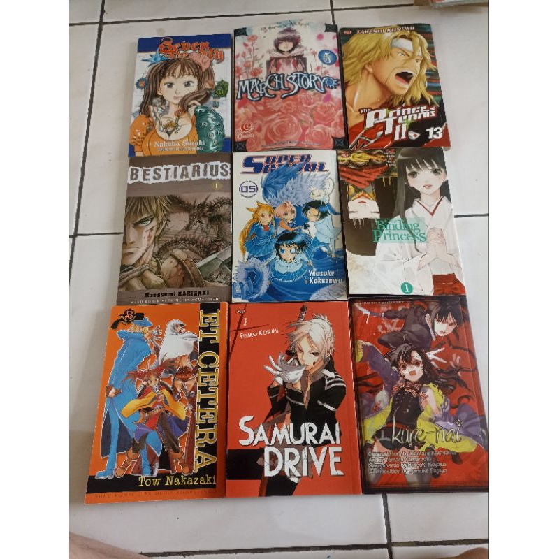 komik Seven Deadly Sins 5 March story 5 Kure-nai 7