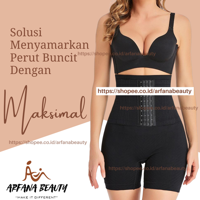 Korset Celana Ibu Melahirkan Corset SEPAHA KANCING Leging Pelangsing Perut Buncit Wanita Cd Korset P