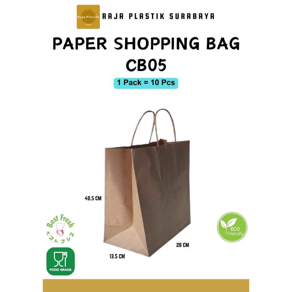 

Paper Bag Shopping CB05 | Tas Shopping Paper | paper Shopping Bag