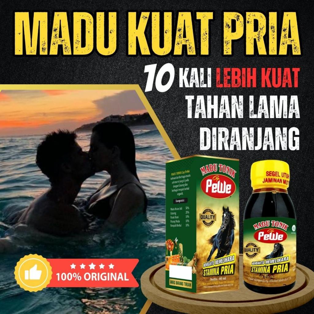 

Madu Tonik Pewe Original Madukuat Herbal Stamina Pria Kuat Tahan Lama Aman Alami Tanpa Efek Samping