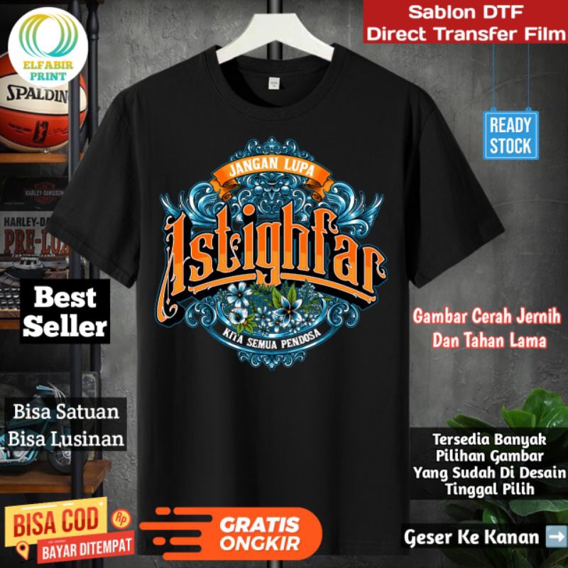 

Dtf Stiker Sablon Setrika Gambar Islam Quotes kata kata Ukuran A3 A4 A5 A6 A7 Tinggal Tempel Atau Press