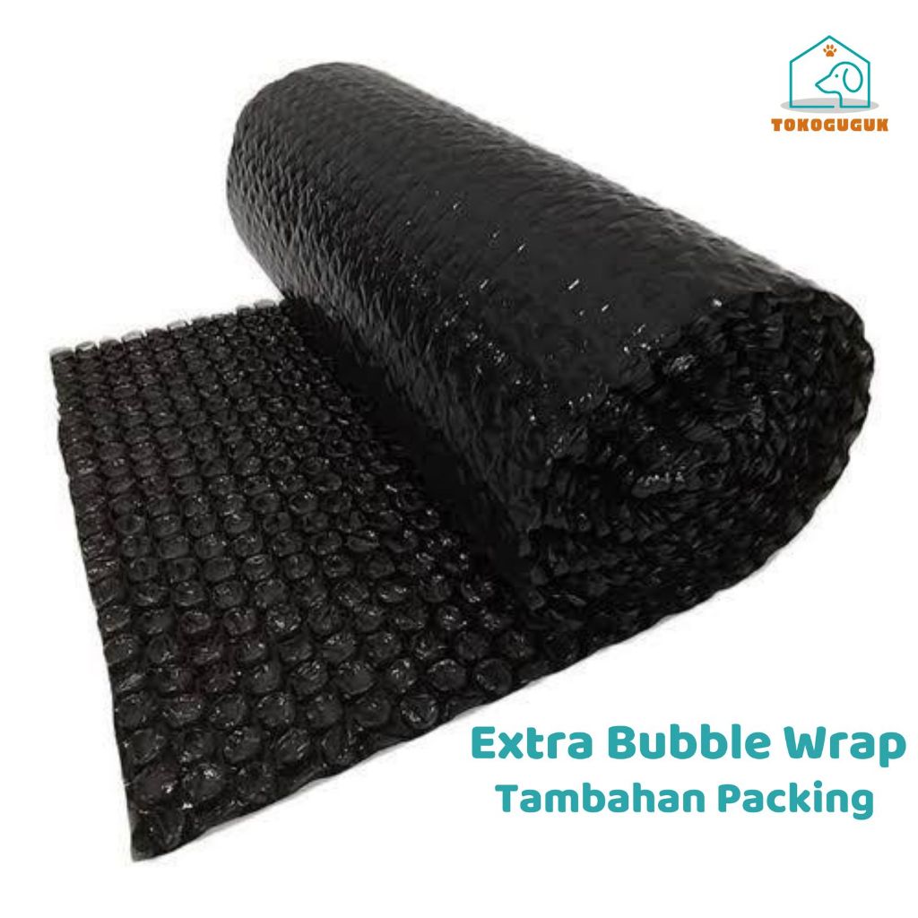 

Extra Bubble Wrap untuk Tambahan Packing