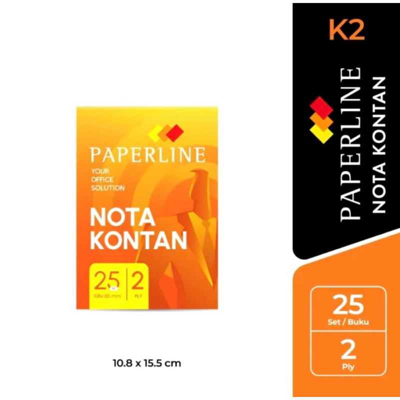 

Nota Kontan 2 Ply Kecil NCR