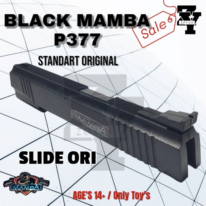 Slide Original Mainan Anak Black Mamba P377 Baru Copotan/Mutilan (tanpa baut)