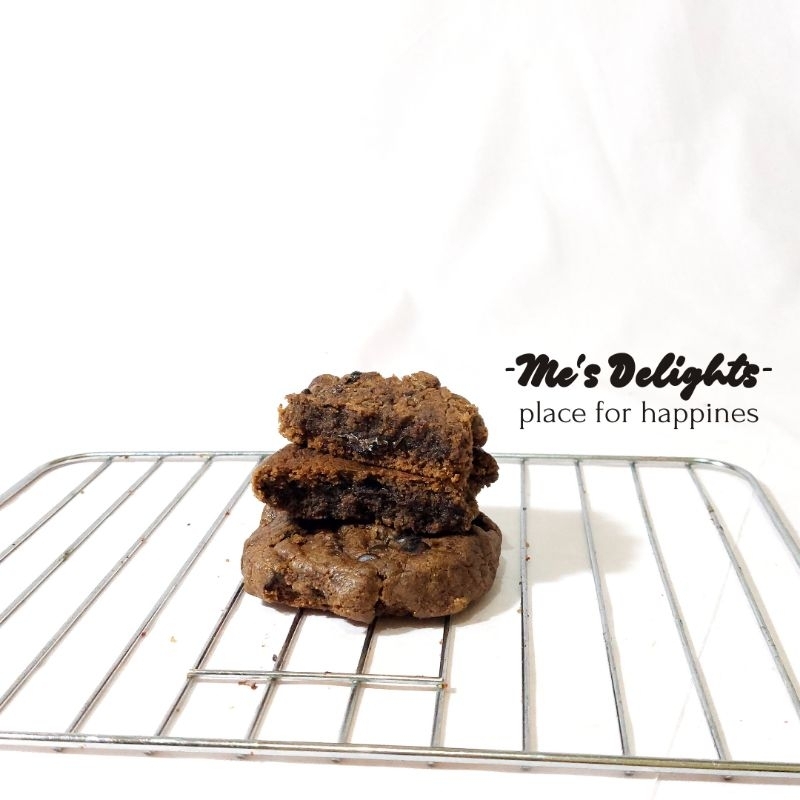 

double choco cookies