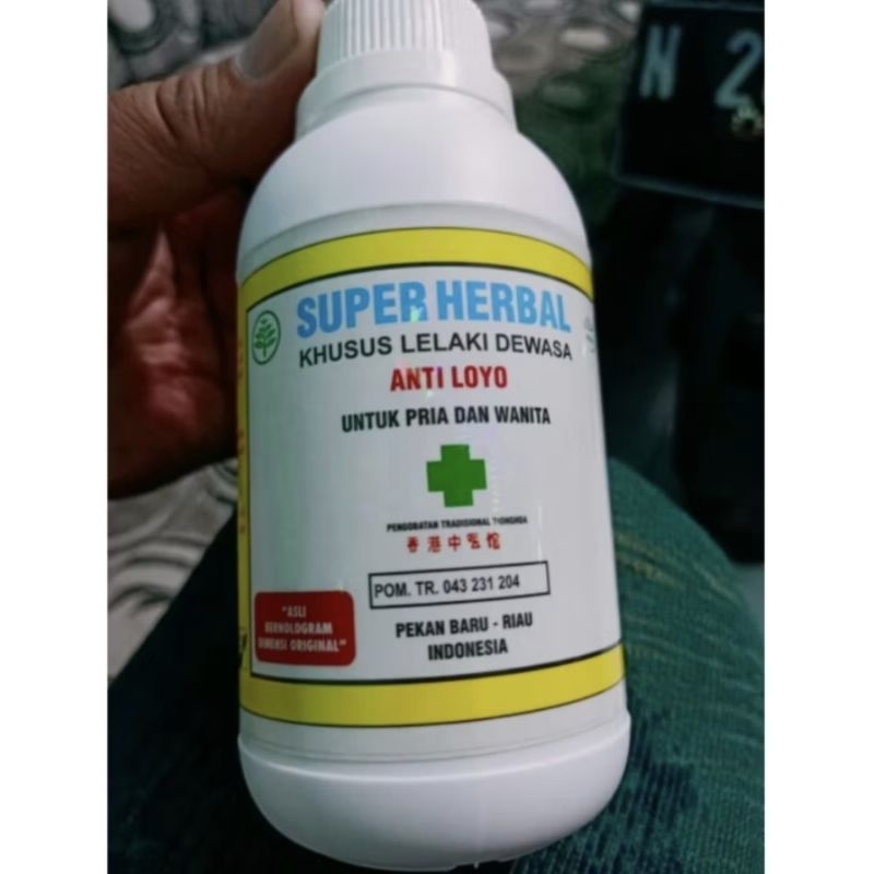 

JAMU HERBAL PRIA ANTI LOYO SUPER HERBAL 250ML