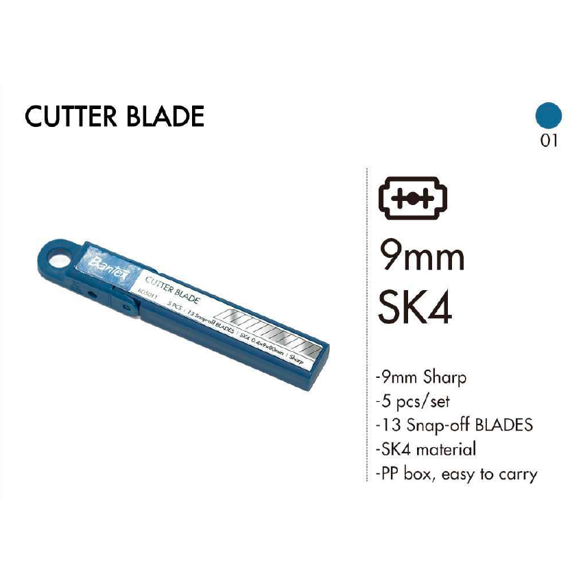

Isi Cutter/ Cutter Blade Bantex BD5011 [Per 1 Tube]