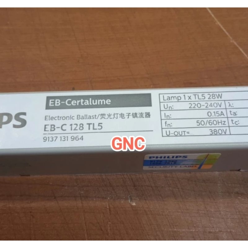 Ballas ebc T5 1x28w Philips