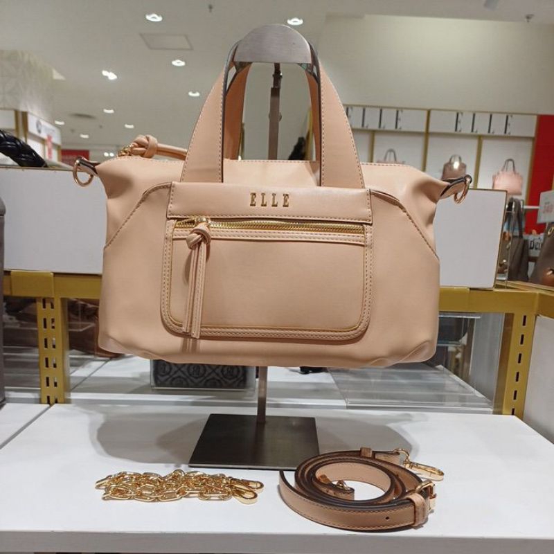 Tas Handbag Wanita ELLE 41652 Produk Terbaru Original Depstore Mall Tas Jinjing Selempang Wanita