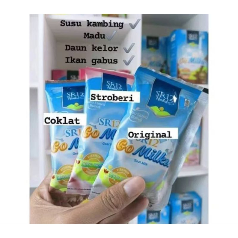 

Susu kambing etawa bubuk sachet menyehatkan lambung rendah gula