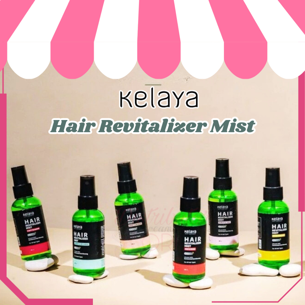 Kelaya Hair Revitalizer Mist 100 ml - Hair Fragrance / Pewangi Rambut