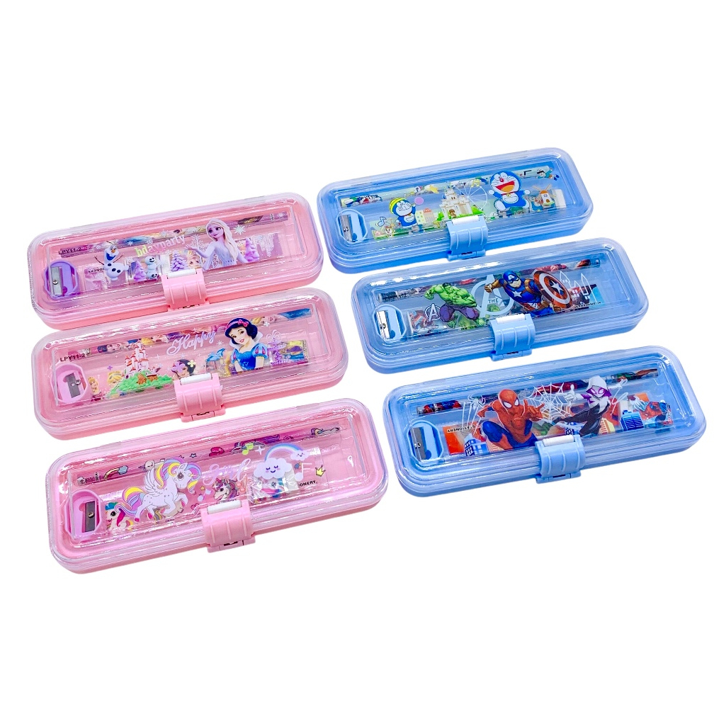 

TEMPAT PENSIL MIKA LPY-11-2 + STUDY SET (21x8x2.5) / PENCIL CASE SANRIO SUPER HERO