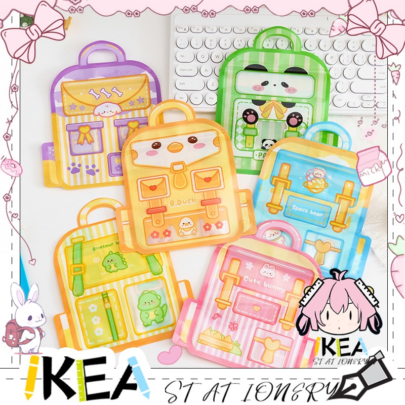 

Delunashop Plastik Goddie Bag Plastik Ziplock Motif Lucu Plastik Kemasan Cookies Candy Snack Bocil Pouch Aksesoris Anak