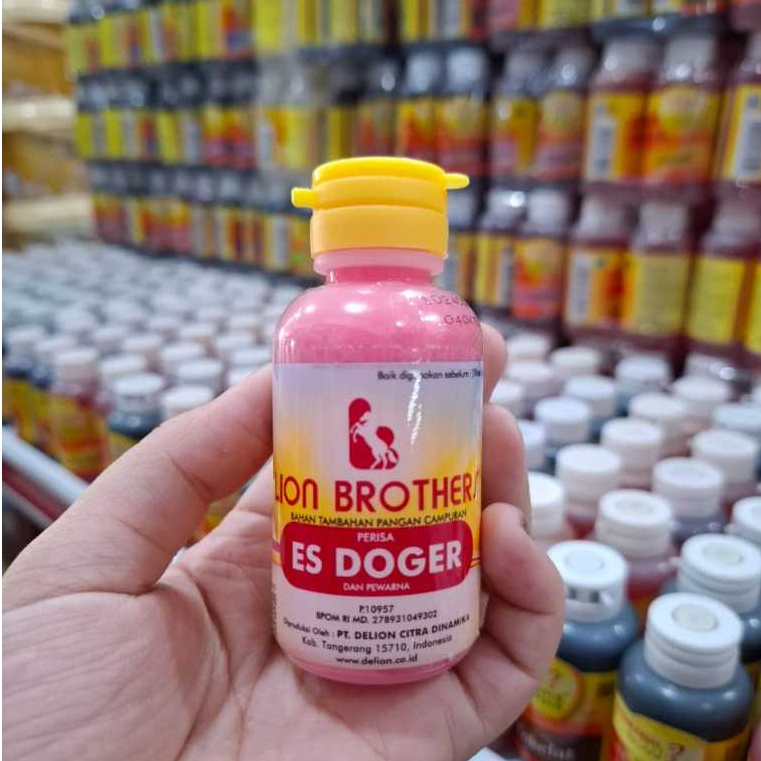 

Perisa / pasta makanan minuman Es doger Lion Brothres 50g