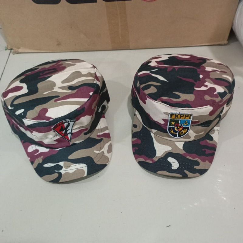 topi komando fkppi / topi loreng fkppi motif komando premium