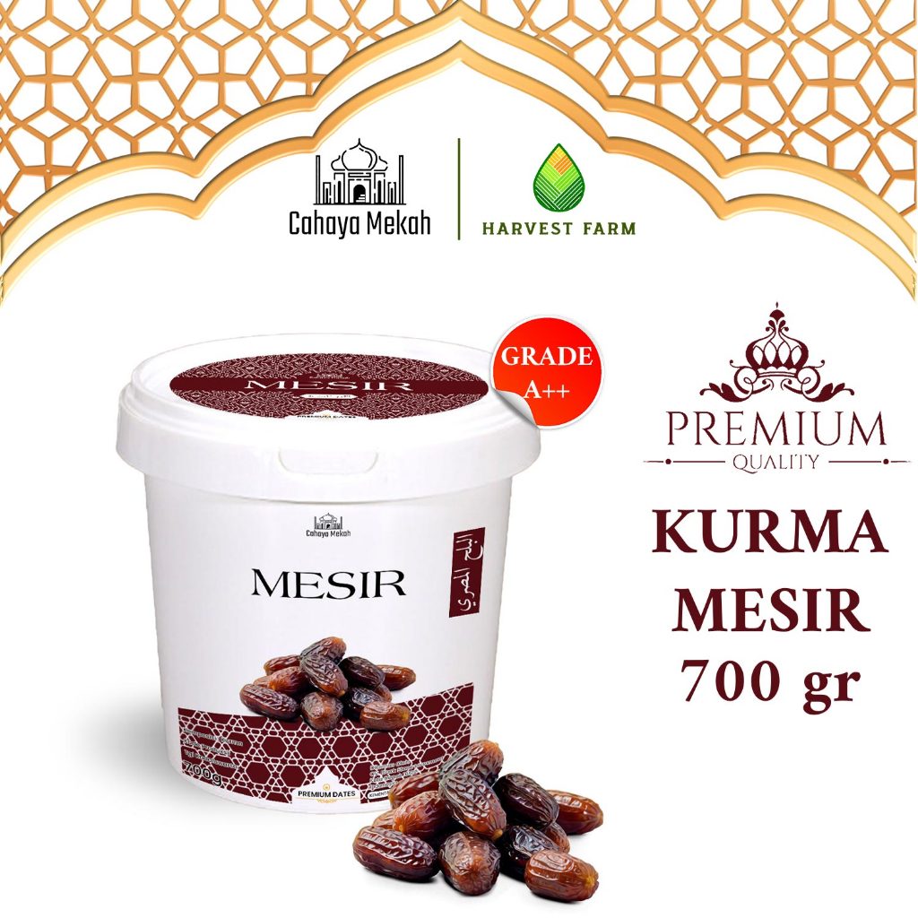 

Cahay Mekah Kurma Mesir 700g Ember Egyptian Dates Premium Original High Quality