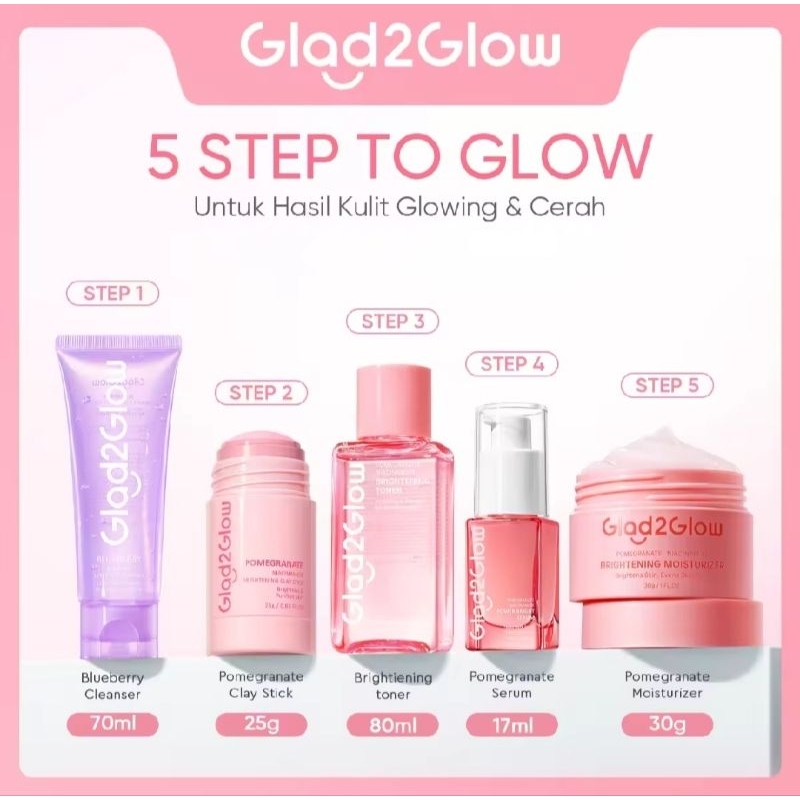 Glad2glow paket glowing set 5