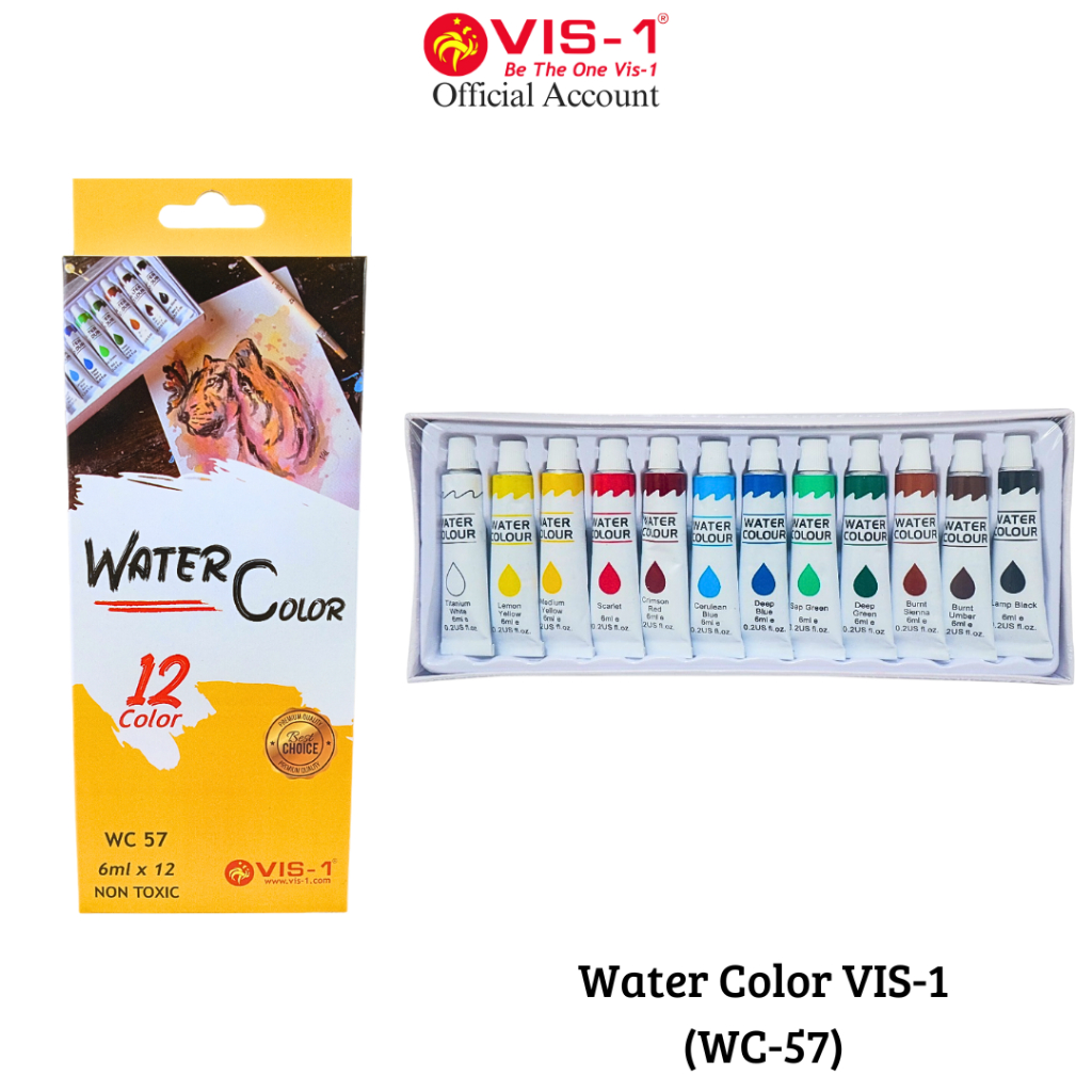 

Water Color VIS-1 WC57 / Cat Air VIS-1 12 Warna