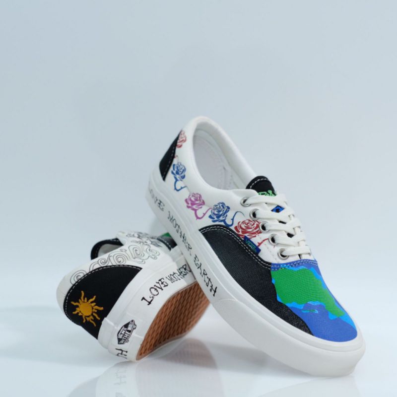 Sepatu Vans Era Mother Earth Elements  Marshmallow