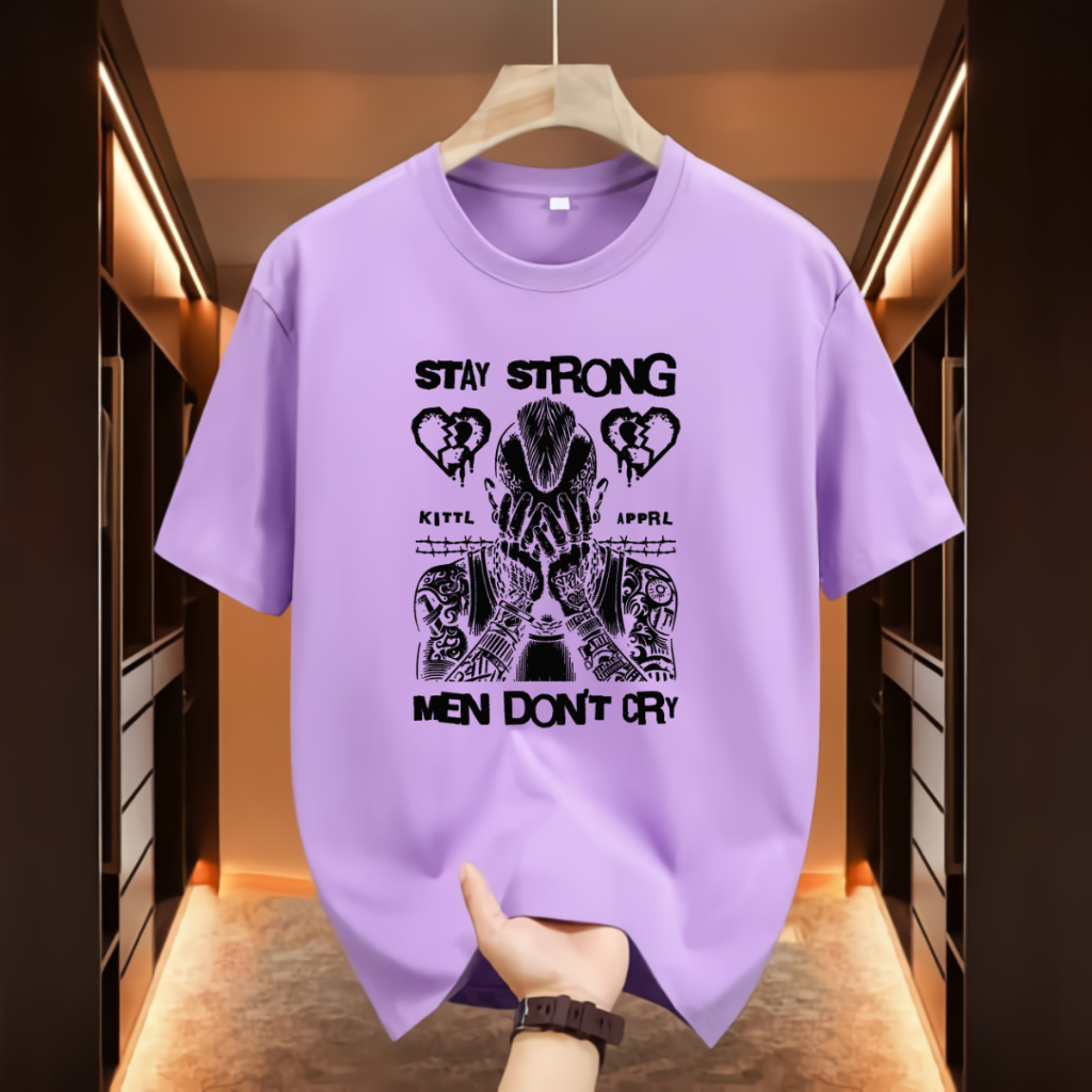 Kaos Roughneck1991 Logo Kecil Beige / Tshirt Roughneck Little Logo / Baju Kaos Sablon Roughneck